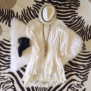 Free People Embroidered Boho Dress